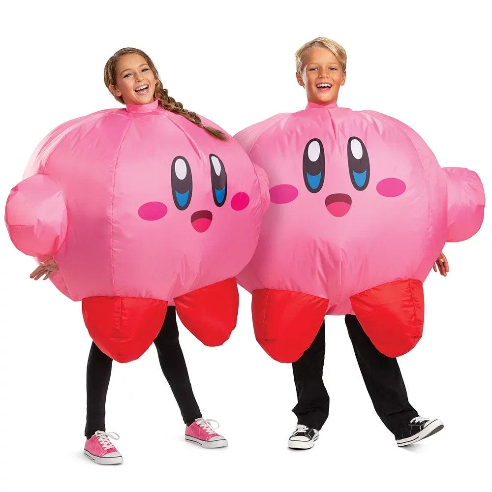 Kirby Inflatable Halloween Child Costume, Disguise, Fits Up to (Sizeize 10)