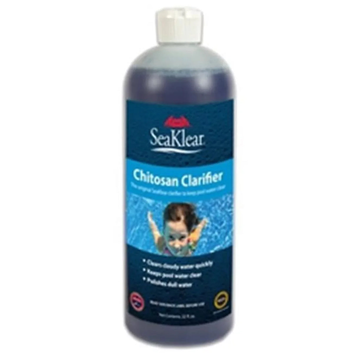 NC Brands L.P. NC90402EACH 1 qt. Pool Natural Sizeeaklear Chitosan Clarifier