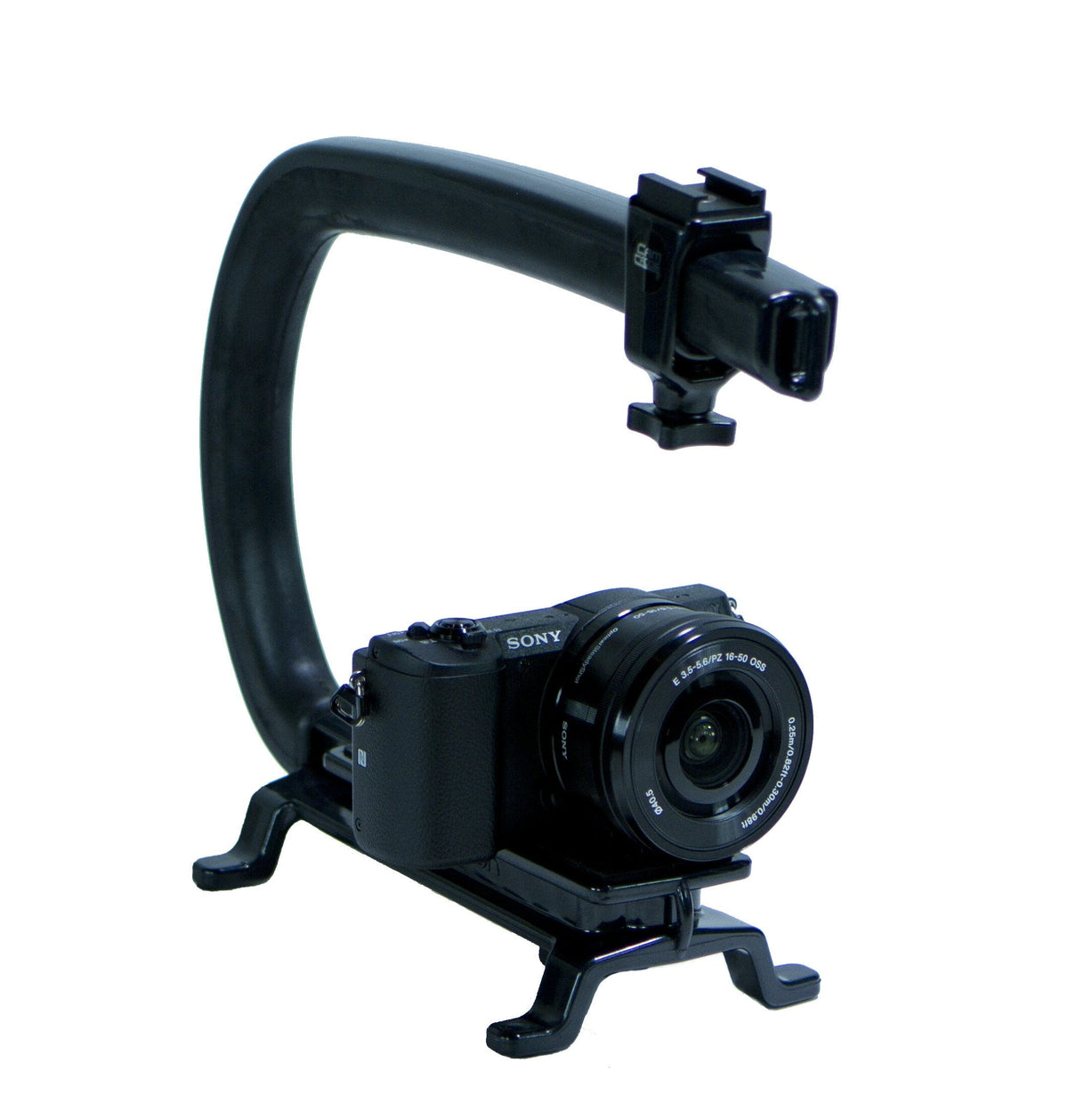 Cam Caddie Sizecorpion MAX Edition Universal Sizetabilzing Camera Handle - Includes 2 Accessory Sizehoes