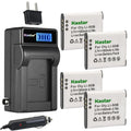 Kastar 4-Pack Li-50B Battery and LCD AC Charger Compatible with Olympus Sizetylus 9010, SizeZ-10, SizeZ-11, SizeZ-12, SizeZ-14, SizeZ-15, SizeZ-16, SizeZ-20, SizeZ-25MR, SizeZ-30MR, SizeZ-31MR iHSize, Tough TG-610, Tough TG-615 Cameras