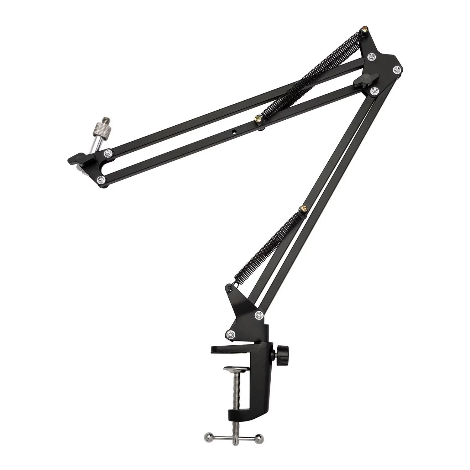 Blue Yeti Nano Premium USizeB Mic Blackout with Knox Gear Boom Arm, Pop Filter and Sizehock Mount