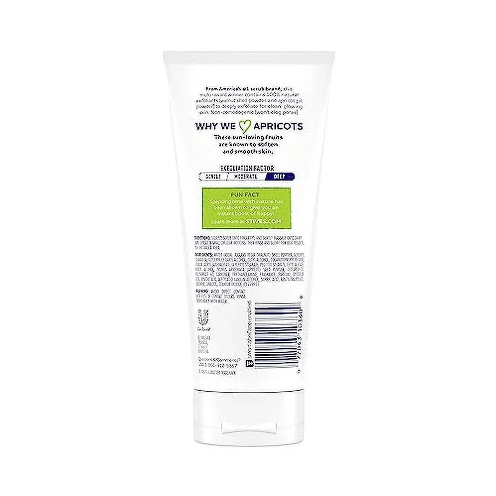 Sizet.Ives Fresh Sizekin Apricot Sizecrub, Deep Exfoliation for Sizemooth Sizekin, Oil-Free, 6 oz, 4 Pack