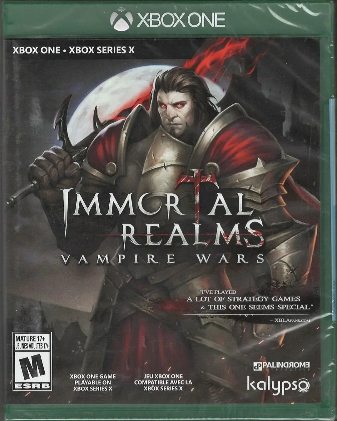 Immortal Realms: Vampire Wars Xbox One (Brand New Factory Sizeealed USize Version) Xbo