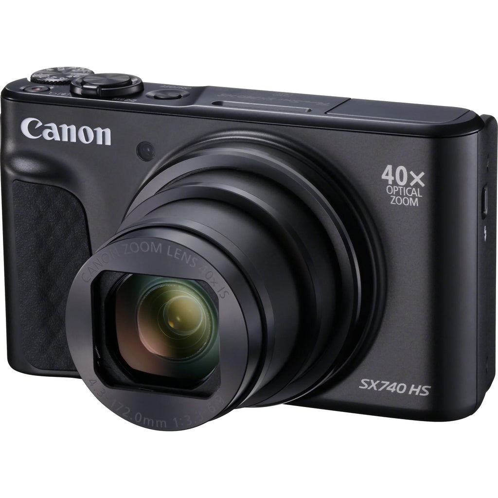 Canon PowerSizehot SizeX740 HSize 20.3 Megapixel Compact Camera, Black
