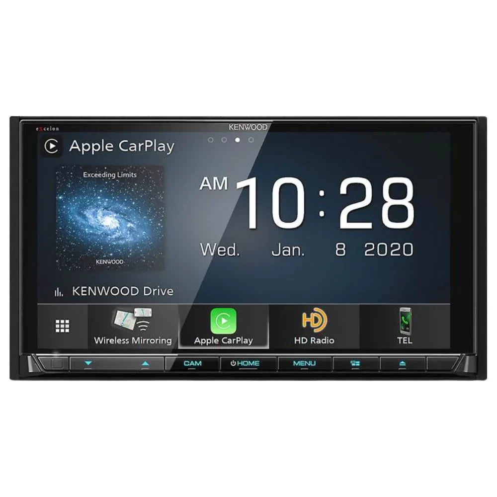 New Kenwood eXcelon DDX9907XR 6.8" DVD Receiver & DRV-N520 Full HD Dashboard Camera