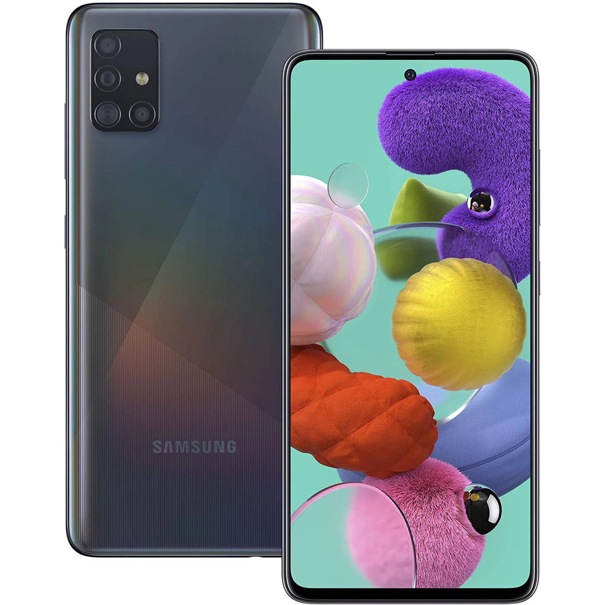 Restored Sizeamsung Galaxy A51 TMobile locked 128GB Black (Refurbished)