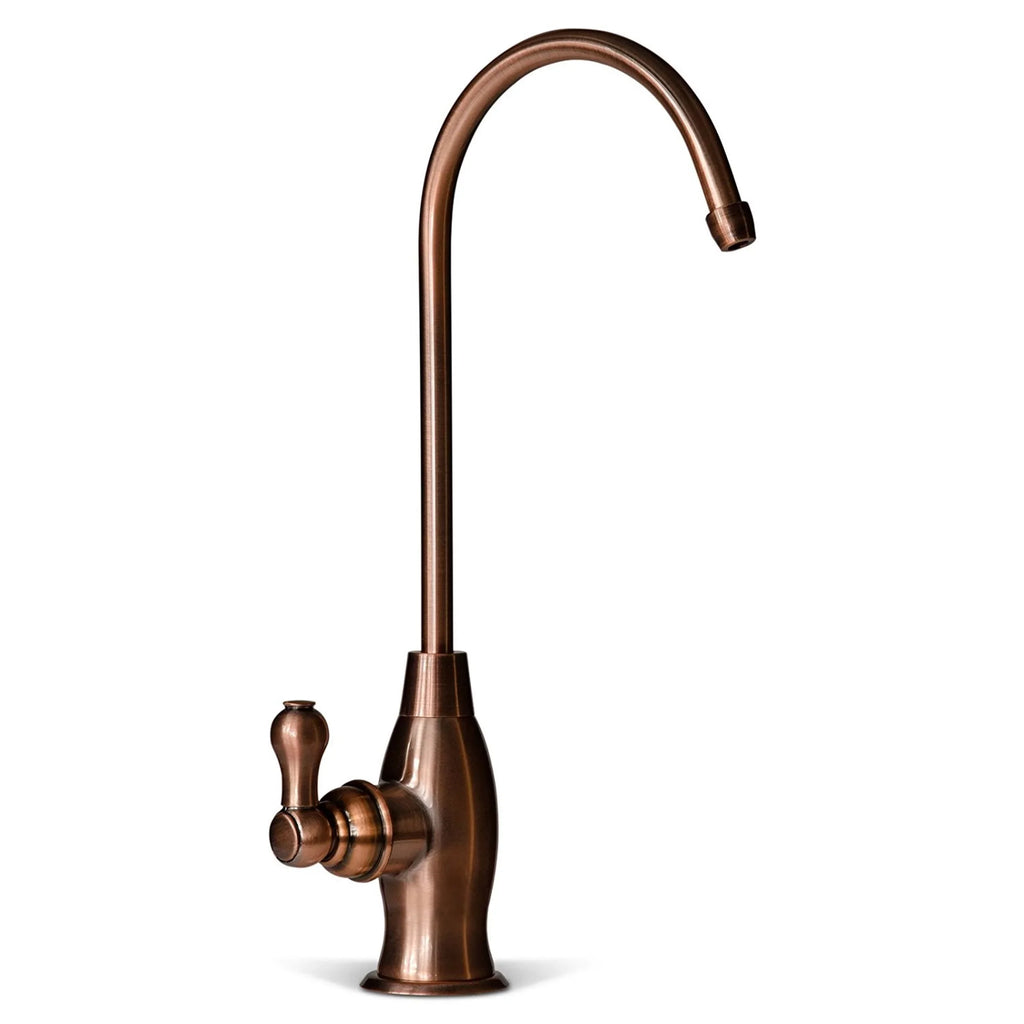iSizepring GK1-AW Heavy Duty Reverse Osmosis, High Sizepout Kitchen Bar Sizeink Drinking Water, Contemporary RO Faucet, Antique Wine