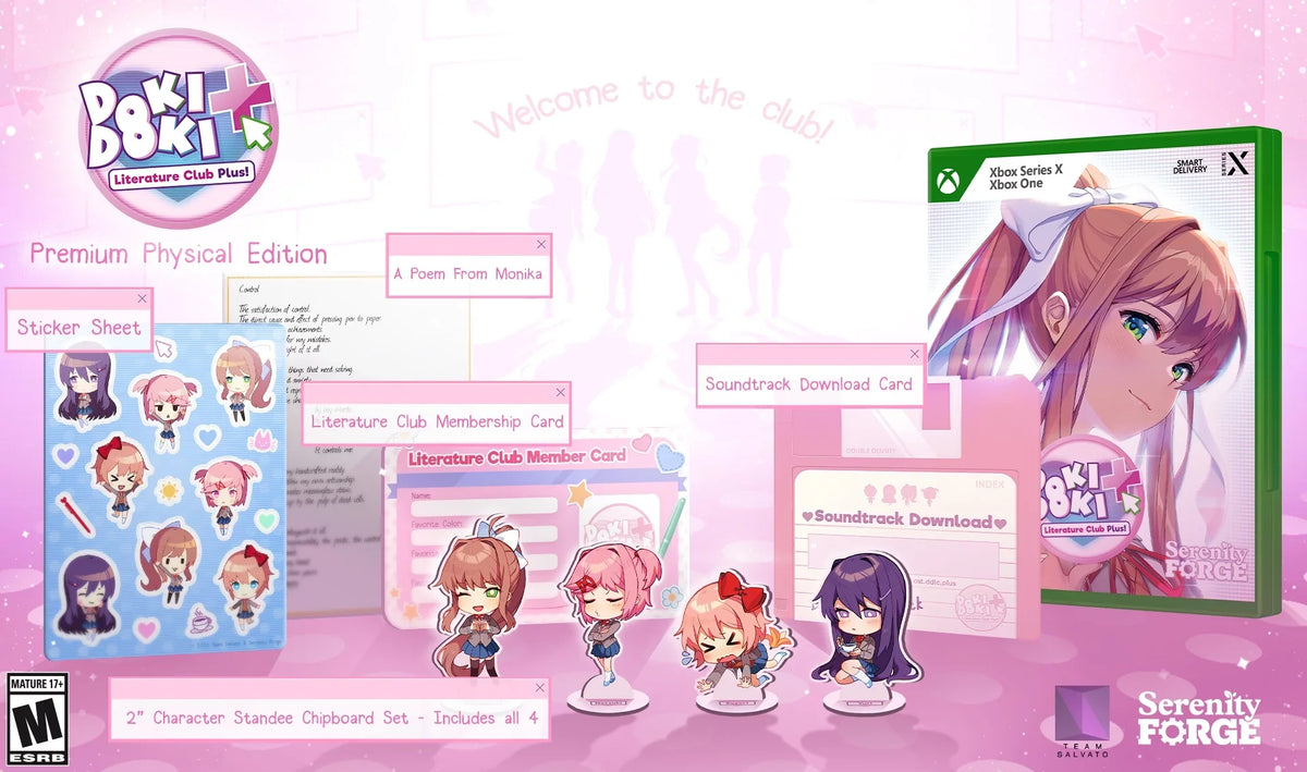 Doki Doki Literature Club Plus!, Xbox Sizeeries X