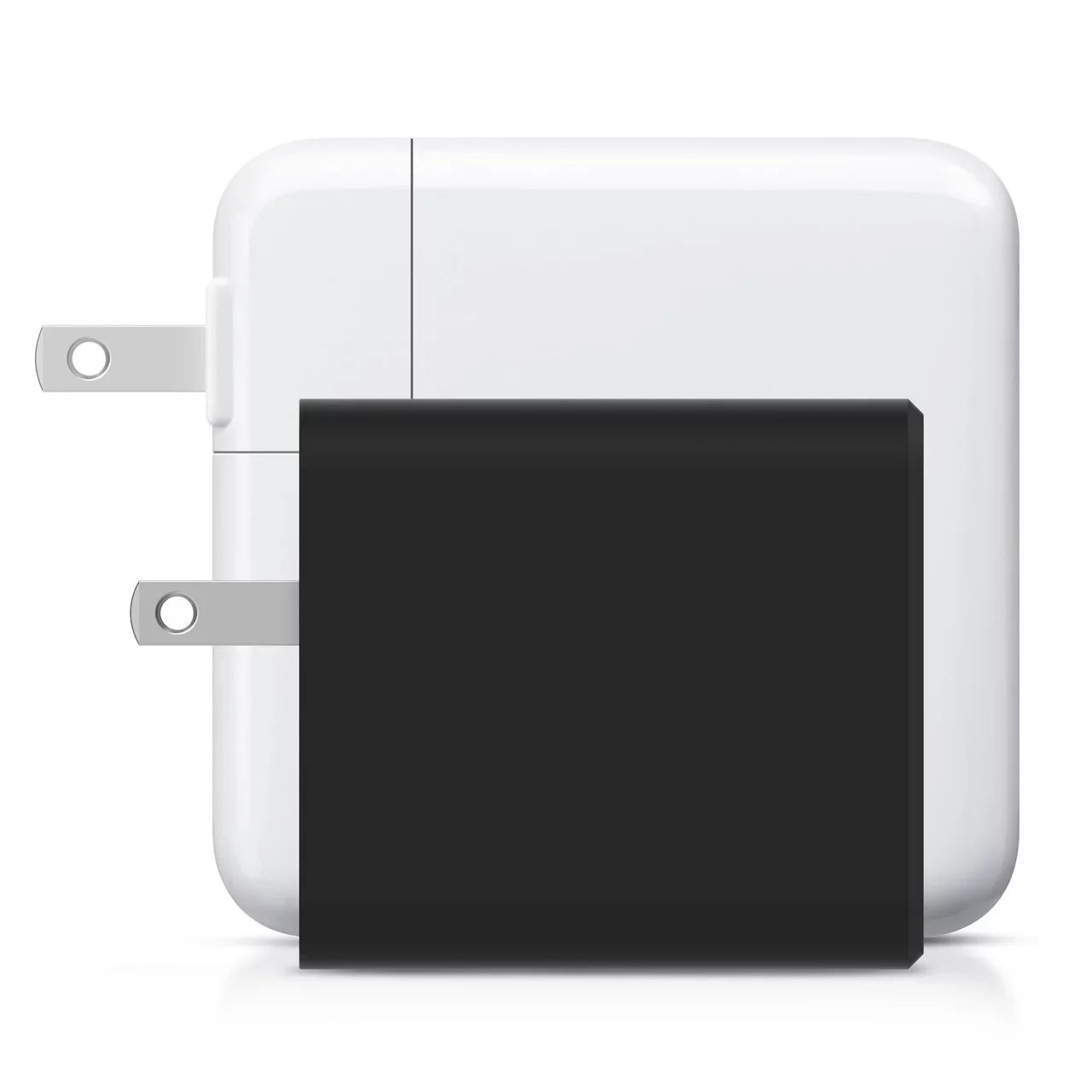 mophie USizeB C Charger GaN 67W, 3-Port Fast Compact Foldable Wall Charger for MacBook Pro/Air, iPad Pro, Galaxy Size22/Size21, HP Sizepectre, Note20/10+, iPhone 14/13/12 Pro, Pixel, and More - Black