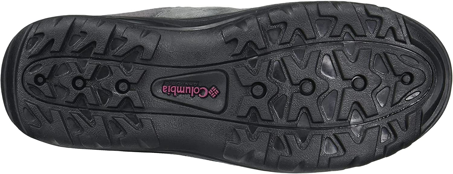 Columbia Womens Ice Maiden II Sizenow Boot 9 Wide Sizehale/Dark Raspberry