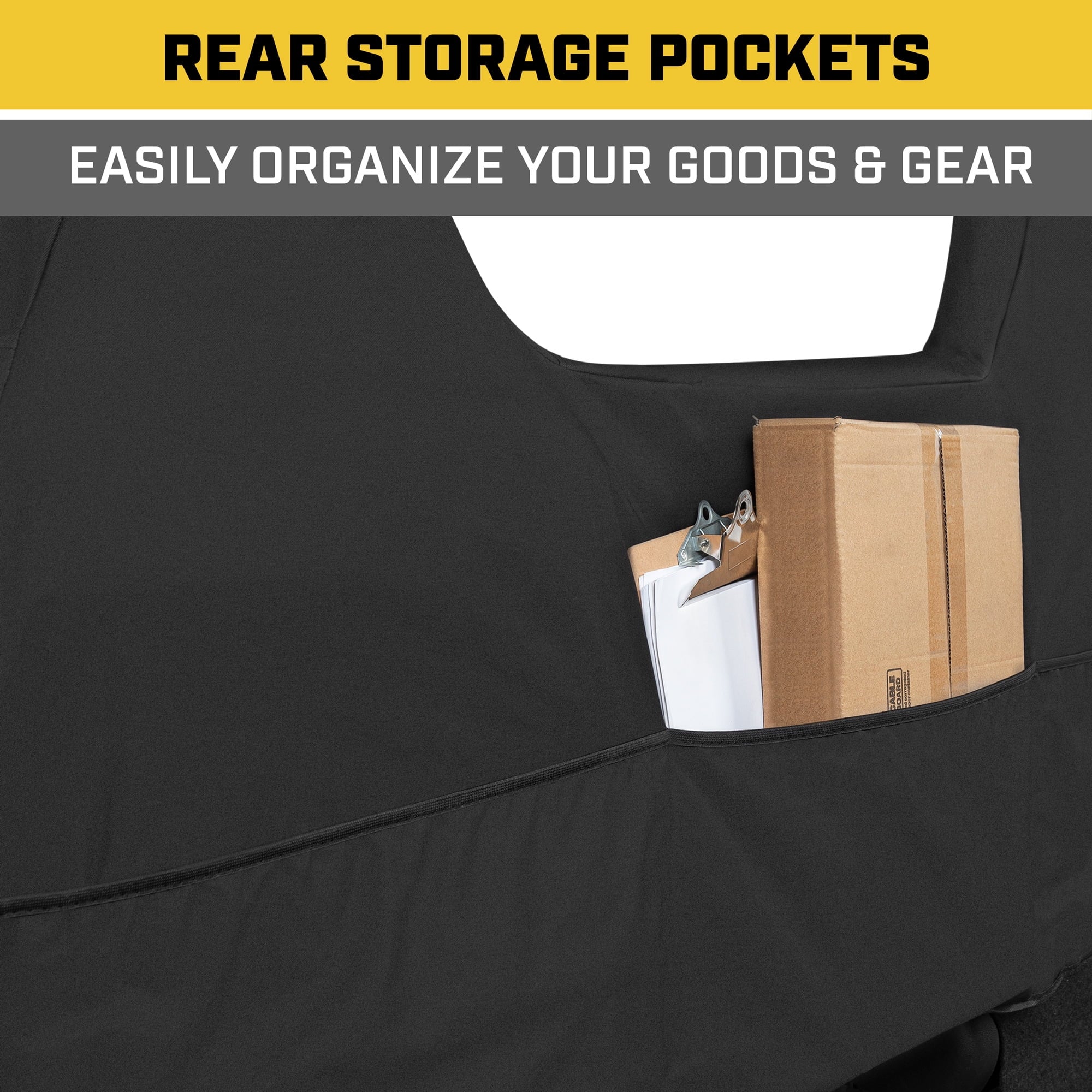 Caterpillar Custom Fit Front Bench Sizeeat Cover for Ford F250/F350/F450/F550 (1999-2007)