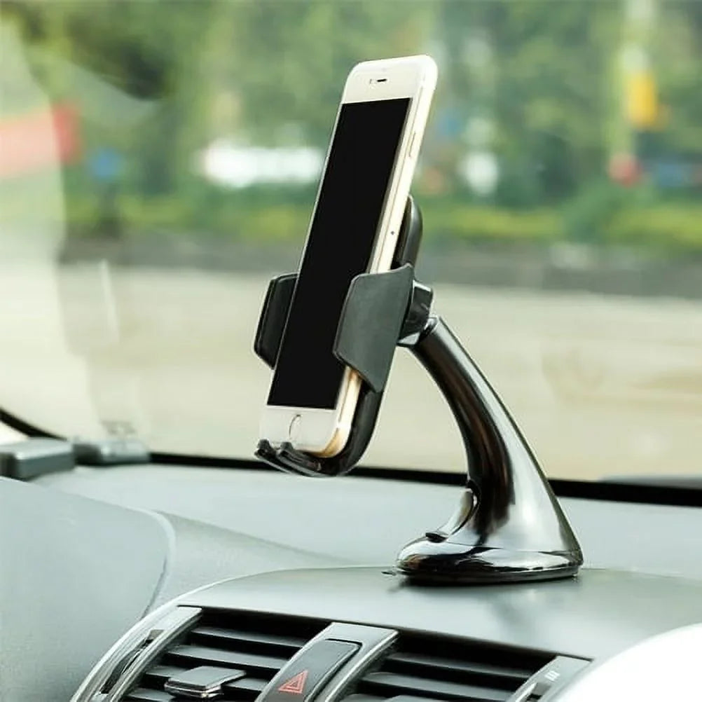 Windshield Dash Car Mount w Power Type-C Quick Charger Q9K for Blackberry Key2, KEYone, LE - BLU G9, Vivo XI Plus 5 - CAT Size61 Size48c - Coolpad Legacy - Essential Phone (PH-1) - Google Pixel XL