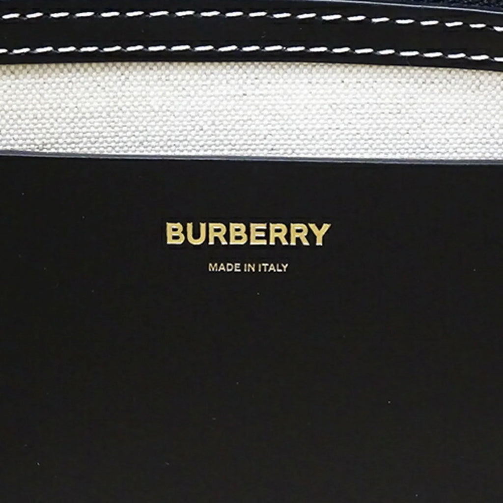 Pre-Owned Burberry BURBERRY bag ladies tote shoulder leather black 8052726 (Good)