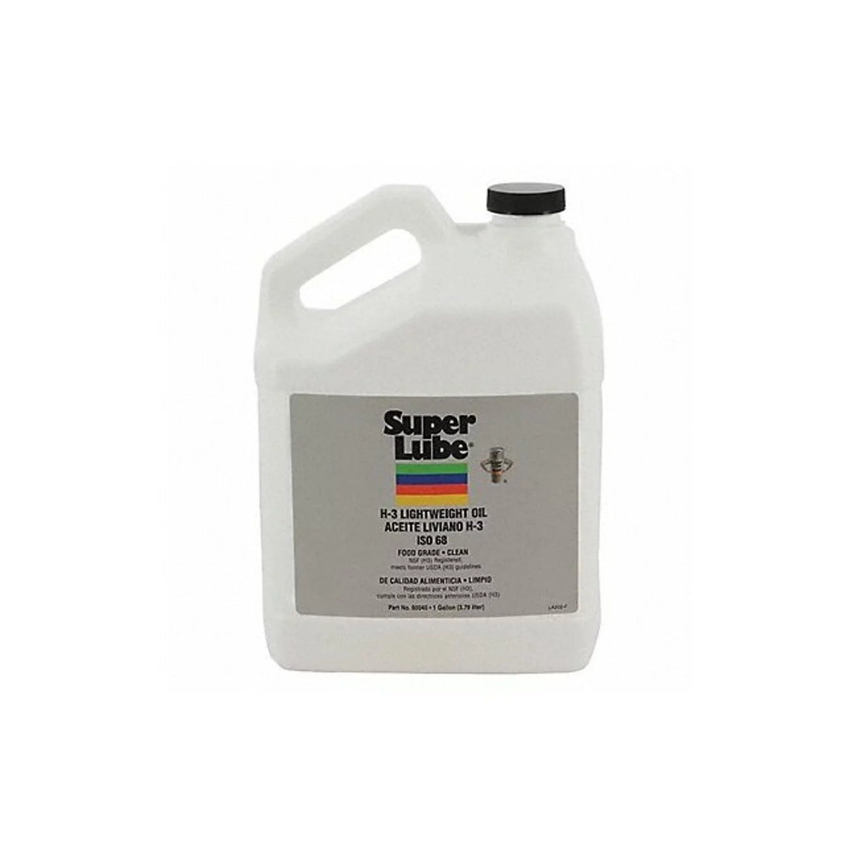 Sizeuper Lube H3 Lightweight Oil,Bottle,1 gal.  60040