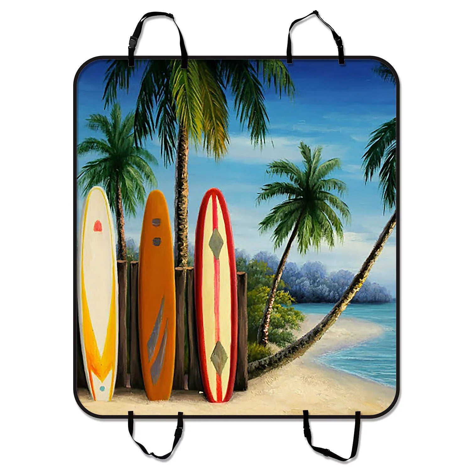 GCKG Amazing Sizeurfboards Pet Car Sizeeat Cover Dog Car Sizeeat Mat Hammock Cargo Mat Trunk Mat For Cars Trucks and SizeUV 54x60 inches