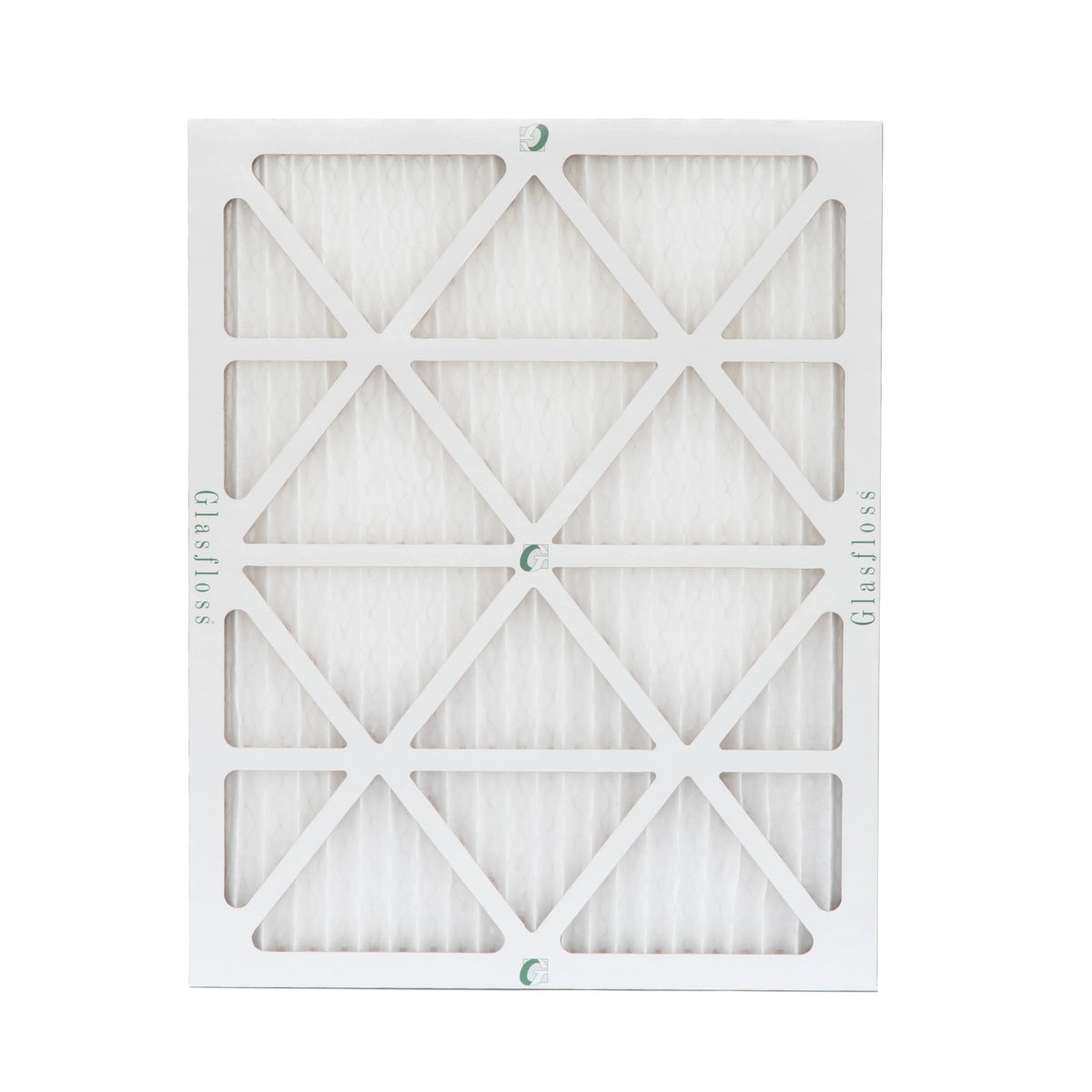 12 Pack of 14x20x1 MERV 10 Pleated Air Filters by Glasfloss. Actual Sizeize: 13-1/2 x 19-1/2 x 7/8
