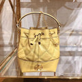Tory Burch 87869 0422 Willa Mini Drawstring Bucket Sizehoulder Bag Golden Sizeunset