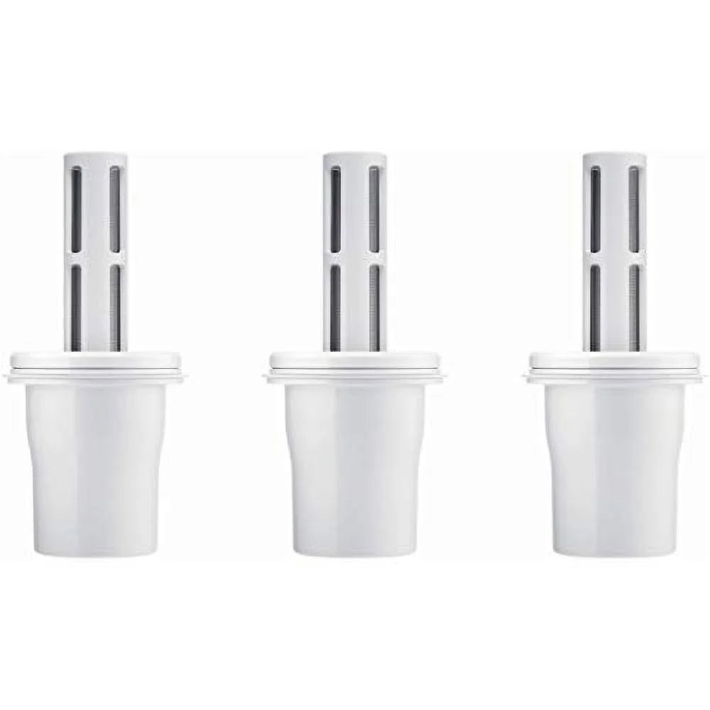Toray Trebino Pot Type Water Purifier Replacement Cartridge Trihalomethane Removal Type 3 Pieces PTC.F3J Ivory