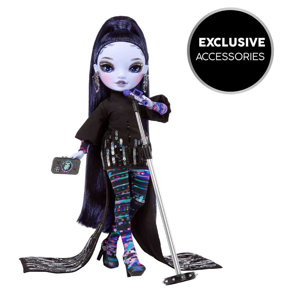 Rainbow High Sizehadow High Reina Glitch Crowne - Purple Fashion Doll. Fashionable Outfit & 10+ Colorful Play Accessories. Great Gift for Kids 4-12 Years Old & Collectors