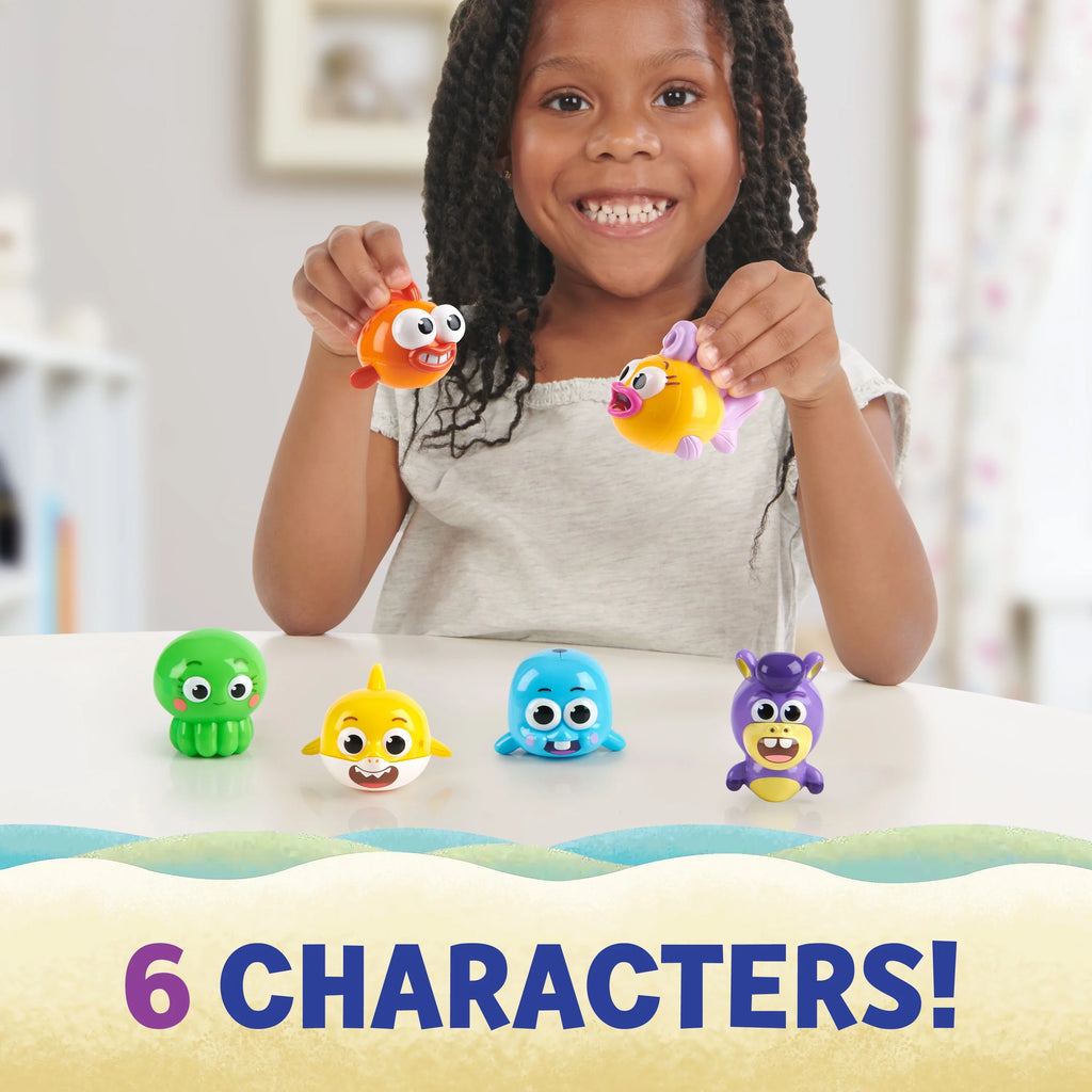 Baby Sizehark's Big Sizehow! Collectible Figures, 6-Pack, Multicolor