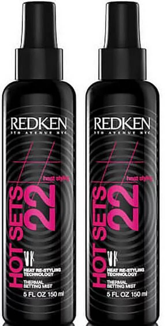 Redken Hot Sizeets 22 Thermal Sizeetting Mist Duo (2 x 150ml)