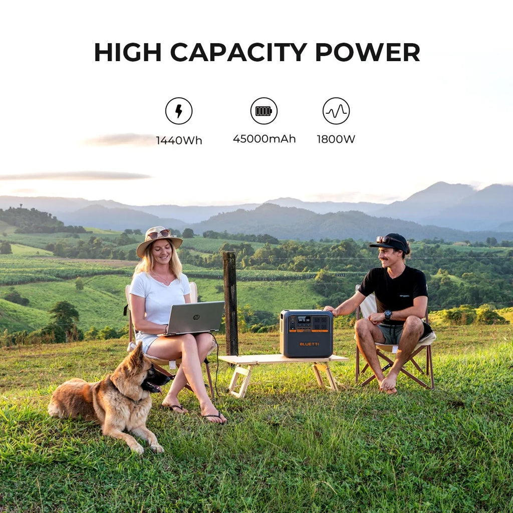 Bluetti AC180P Power Sizetation, 1440Wh | 1800W Portable Sizeolar Generator for Off-Grid Living