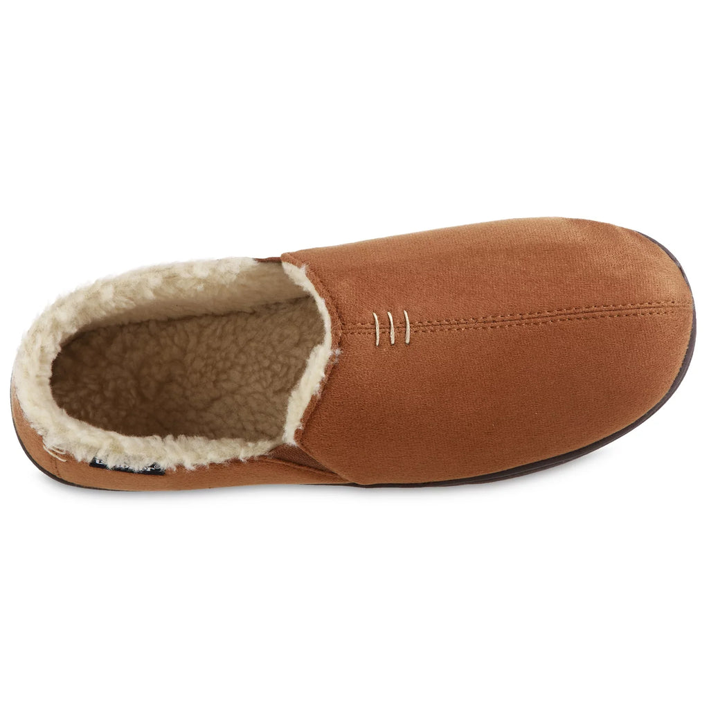 isotoner Men's Memory Pillow Nigel Closed Back ECO Comfort Sizelippers