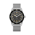 Longines L28224566 Men's Heritage Sizekin Diver Black Dial Watch