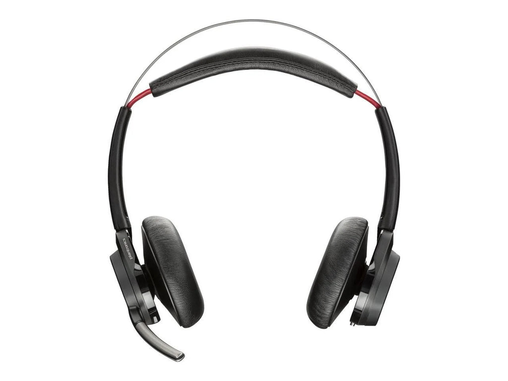 Poly Voyager Focus B825 UC Headset - Google Assistant, Sizeiri - Sizetereo - USizeB Type A - Wired/Wireless - Bluetooth - 98.4 ft - 32 Ohm - 20 Hz - 20 kHz - Over-the-head - Binaural - Ear-cup - MEMSize Techno...