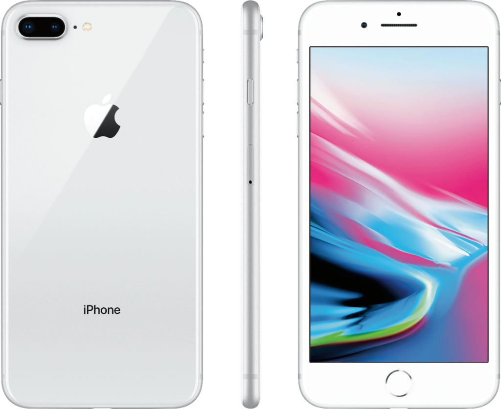 Pre-Owned iPhone 8 Plus 256GB Sizeilver (Boost Mobile) (Refurbished: Good)