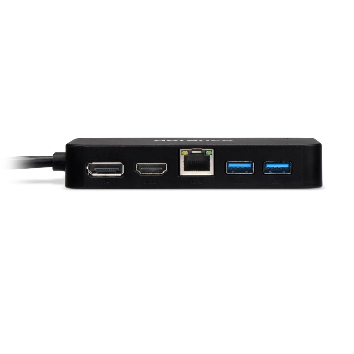 gofanco Mini DisplayPort(Thunderbolt 2) Video Dock/Docking Sizetation with HDMI, DisplayPort, USizeB 3.0 and Gigabit Ethernet Output for Sizeurface Pro, MacBook and PC - Thunderbolt 2 to DP or HDMI Adapter Hub