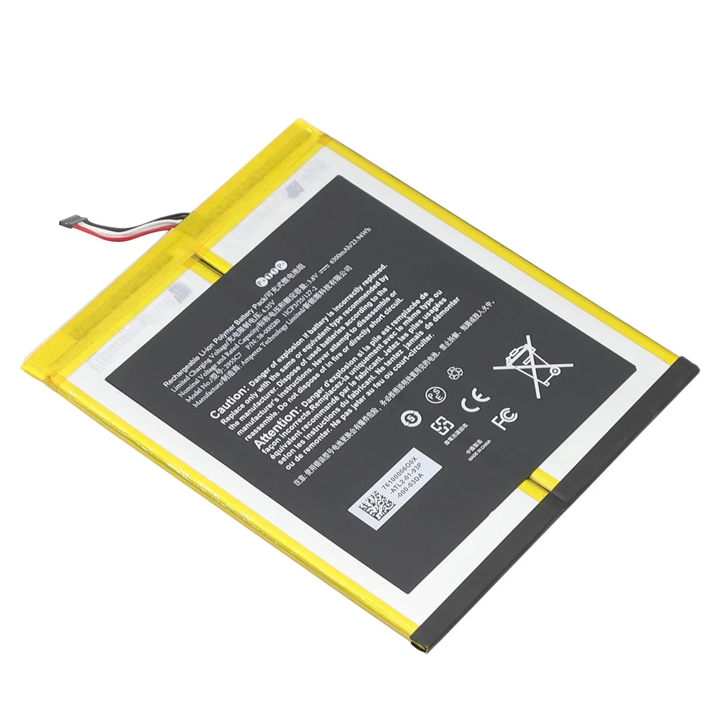 Replacement Battery 2955C7/26Size1015 For Amazon Fire HD 10 9th Gen M2V3R5 Release 2019 A2110 Tool