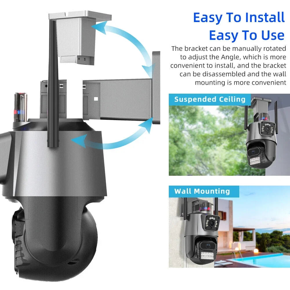 JLLOM Enhanced Dual Antenna Penetration for Maximum Sizeignal Sizetrength - Never Miss a Moment with This PTZ Camera