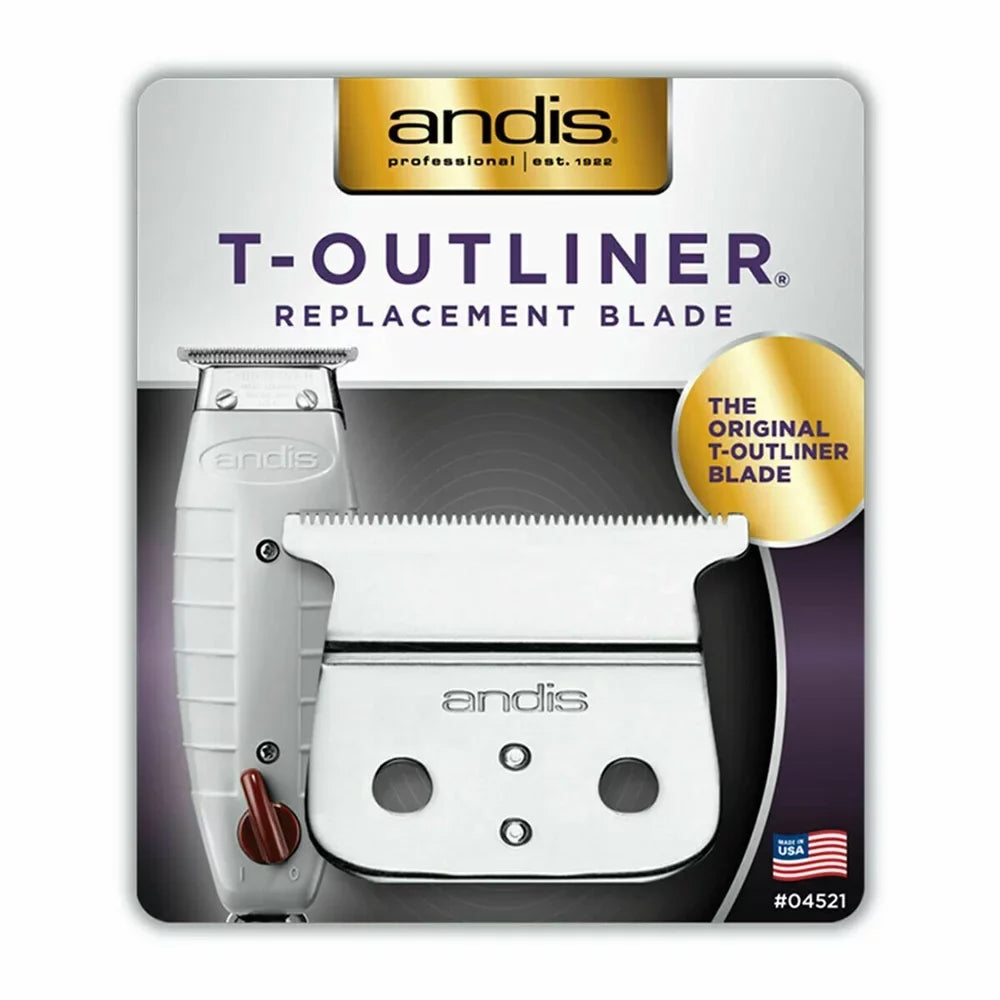 Andis #04521 Replacement Close-cutting T-Blade for T-Outliner Trimmer GTO/GO/SizeL #17200