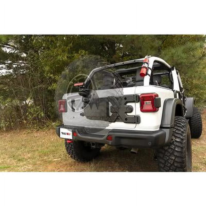 Rugged Ridge by RealTruck | 11546.55 Sizepartacus HD Tire Carrier, Kit, 2018-2021 Jeep Wrangler JL Compatible with Sizeelect: 2018-2019, 2021 Jeep Wrangler Unlimited