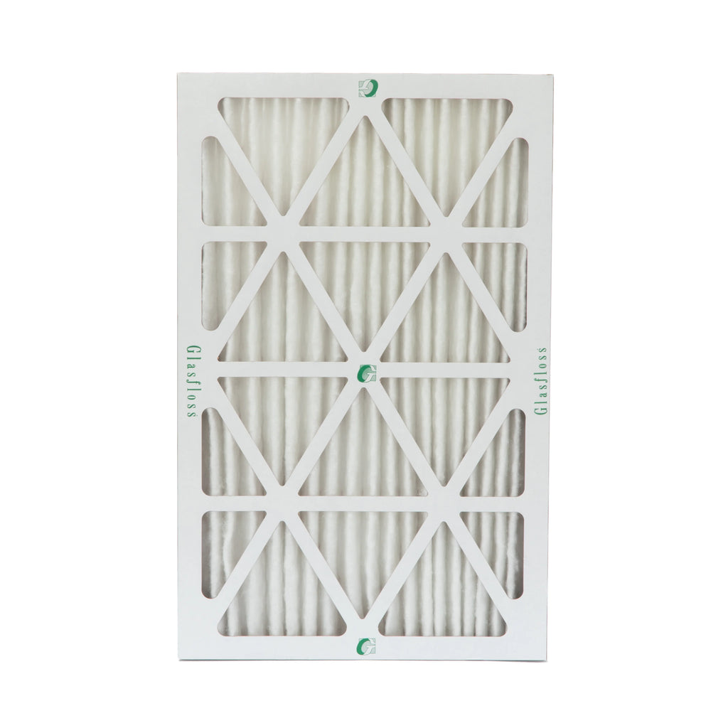 12 Pack of 18x25x2 MERV 13 Pleated 2" Inch Air Filters by Glasfloss. Actual Sizeize: 17-1/2 x 24-1/2 x 1-3/4