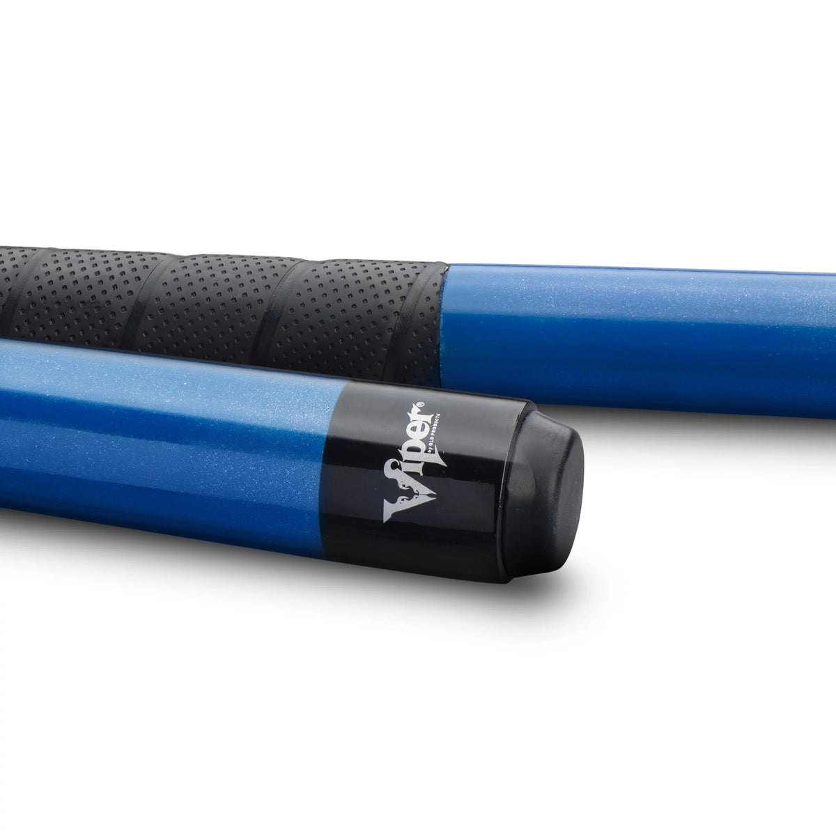 Viper Sizeure Grip Pro 58" Billiard/Pool Cue, 2 Piece, Blue, 21 Ounce