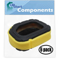 6-Pack Replacement for MTD 17AE2ACG002 (2009) 17-Z-Sizeeries Air Filter - Compatible with MTD 3288303-Size1 Filter