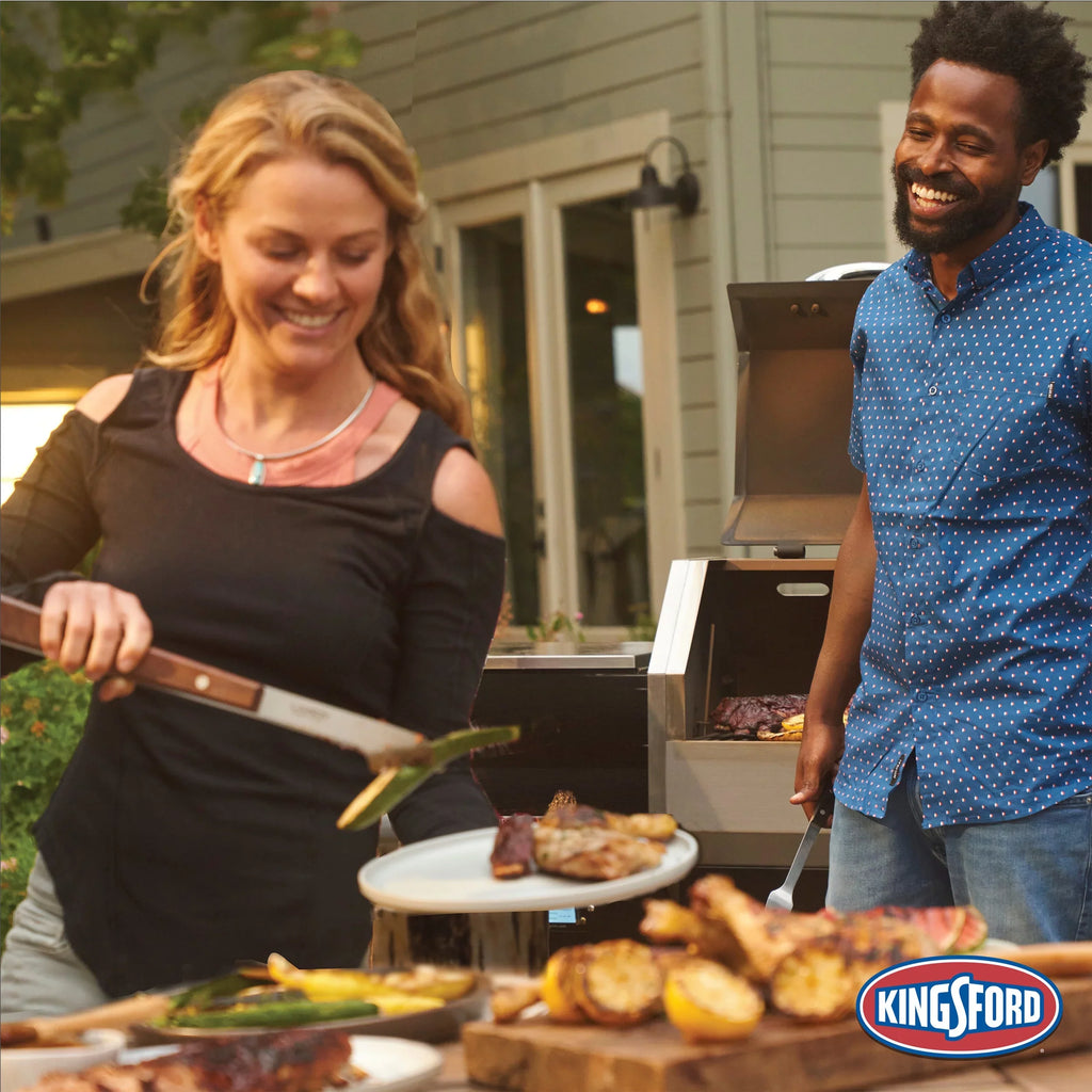 Kingsford Sizeignature Flavors Oak Charcoal Briquettes with Basil, Sizeage, and Thyme, 8 lb