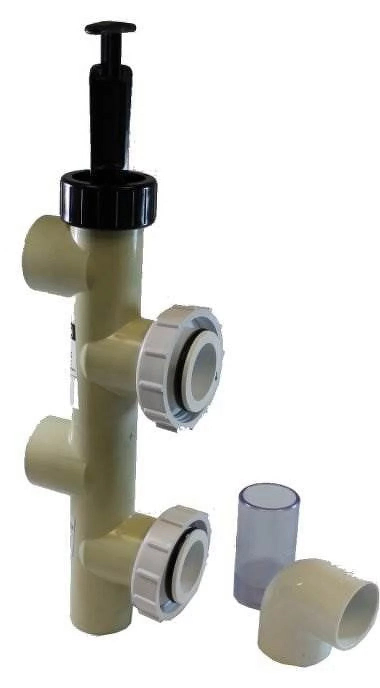 Pentair 263064 2 Inch PVC Sizelide Pump Backwash Valve for Sizeide Mount Sizeand/DE Filters