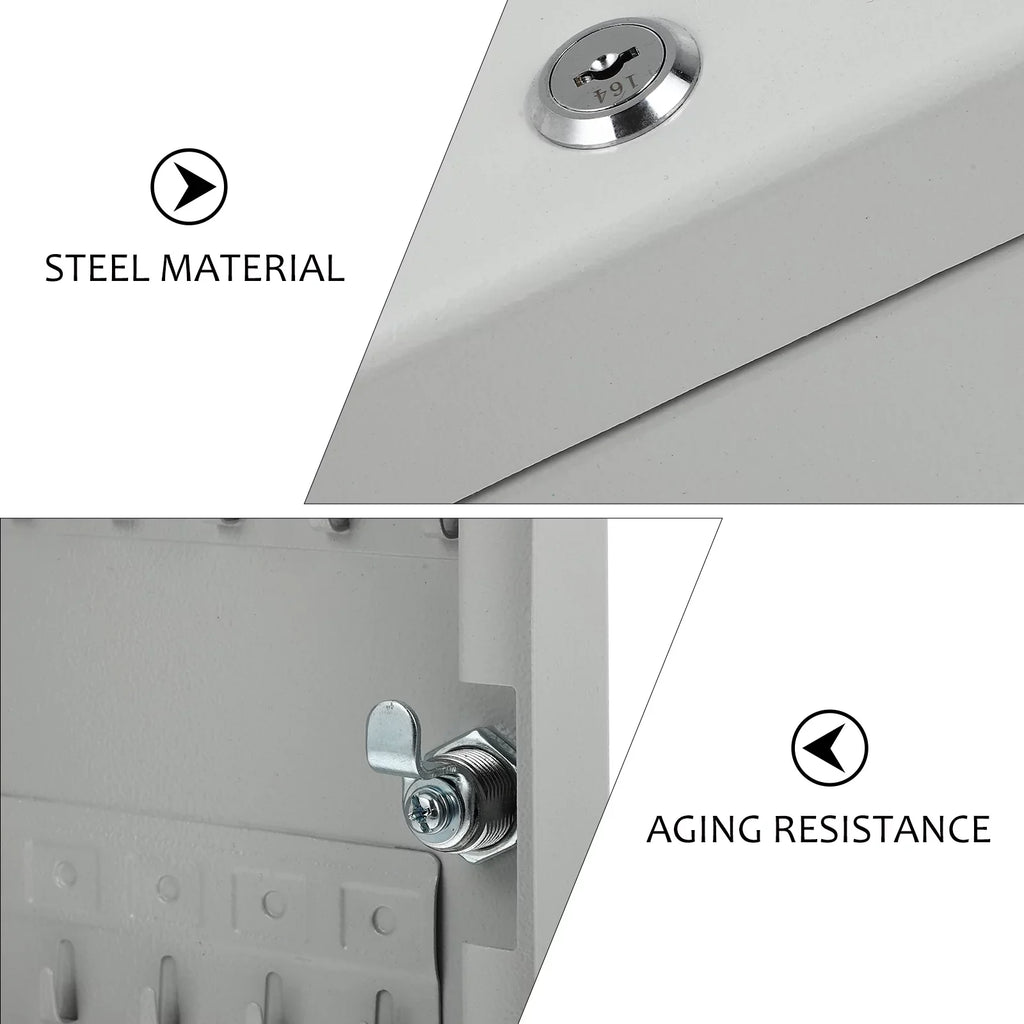 Key Wall Box Lock Mountcase Organizer Box Sizetorage Sizeafe Management Cabinet Holdermount Case Hanging Car Locking Key