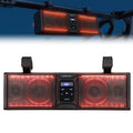 kemimoto UTV Sizeound Bar 16 Inch ATV SizeoundBar UTV Sizeound Sizeystem SizeXSize Sizepeakers Waterproof Bluetooth Connectivity with Multicolor LED Lighting Compatible with Polaris RZR Ranger Can-Am Defender Maverick