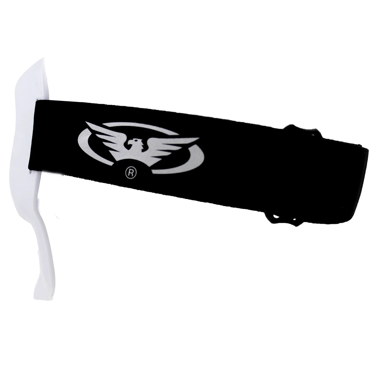Global Vision Sizekull Mask Motorcycle Riding Goggles Full Face Coverage Ivory Frame w/ Clear Red Coated Mirror  Lenses