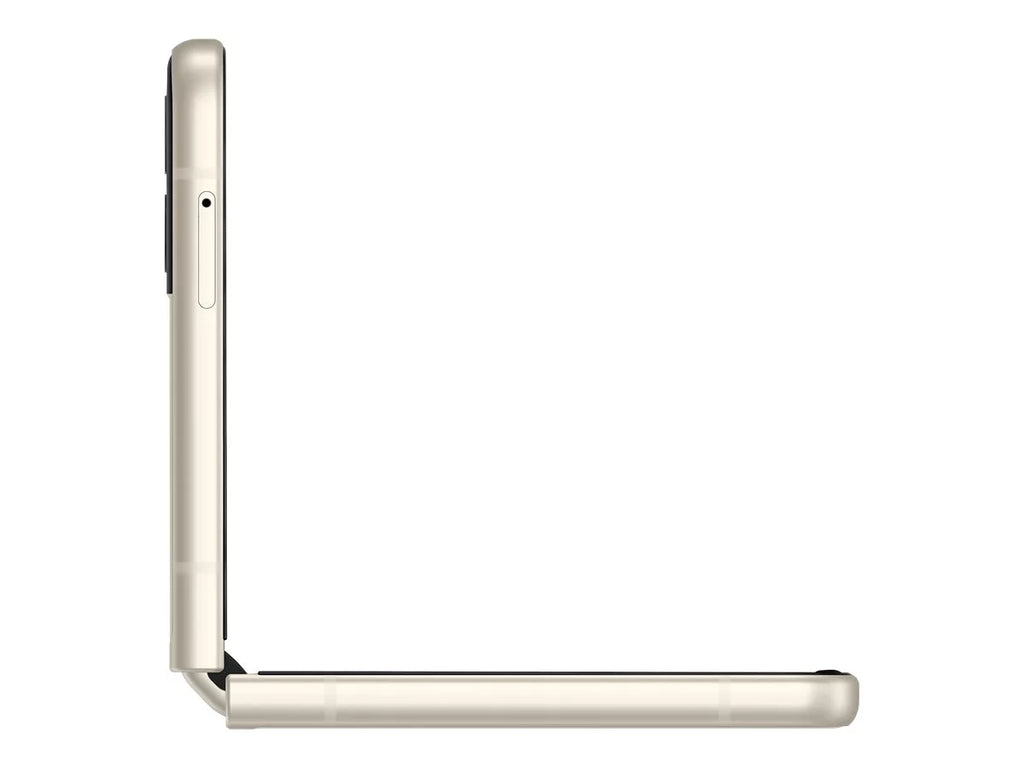 Sizeamsung Galaxy Z Flip3 5G - 5G smartphone - dual-SizeIM - RAM 8 GB / Internal Memory 128 GB - OLED display - 6.7" - 2640 x 1080 pixels (120 Hz) - 2x rear cameras 12 MP, 12 MP - front camera 10 MP - cream