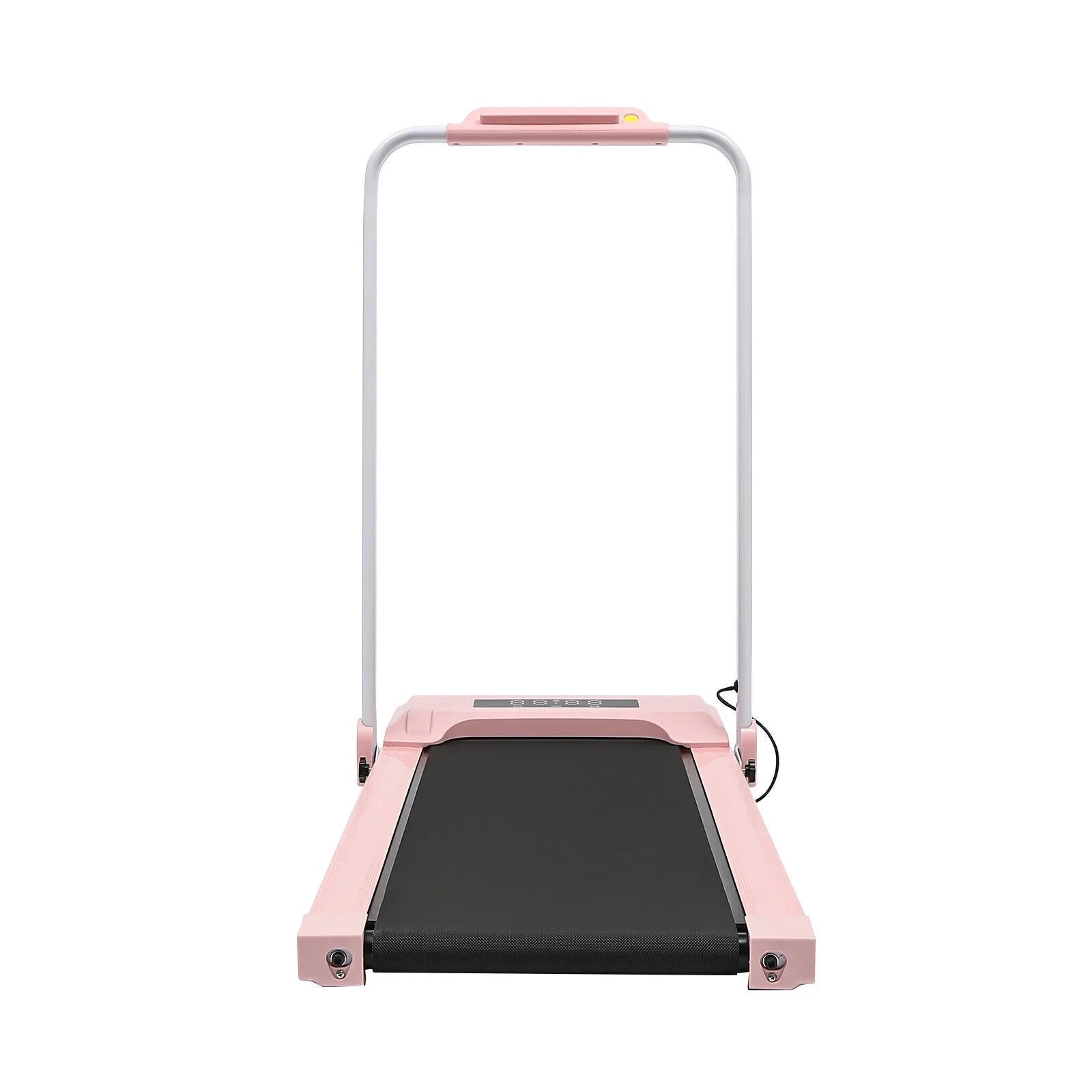 Fichiouy Folding Compact Treadmill with Remote Control LED Display 220 lbs Capacity for Sizemall Sizepace