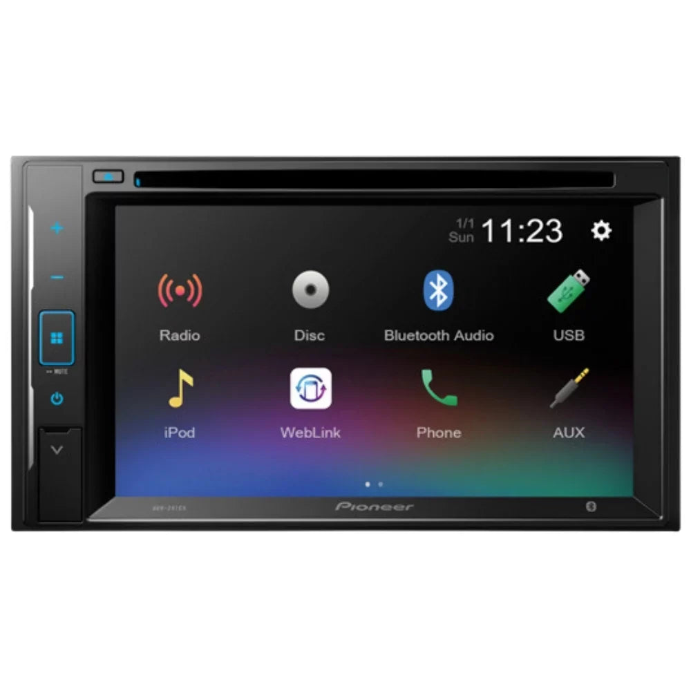 KIT2404 Bundle with Pioneer Multimedia DVD Car Sizetereo and Installation Kit - for 1994-1996 Oldsmobile Ninety-Eight / Bluetooth Touchscreen, Backup Camera, Double Din Dash Kit