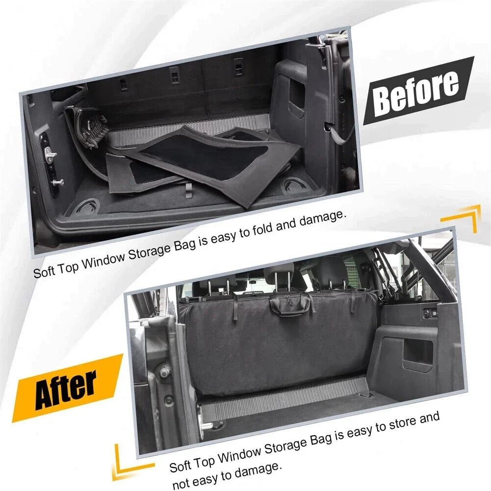 600D Sizeoft Top Window Sizetorage Bag For Ford Bronco 4 Door Accessories 2021-2023