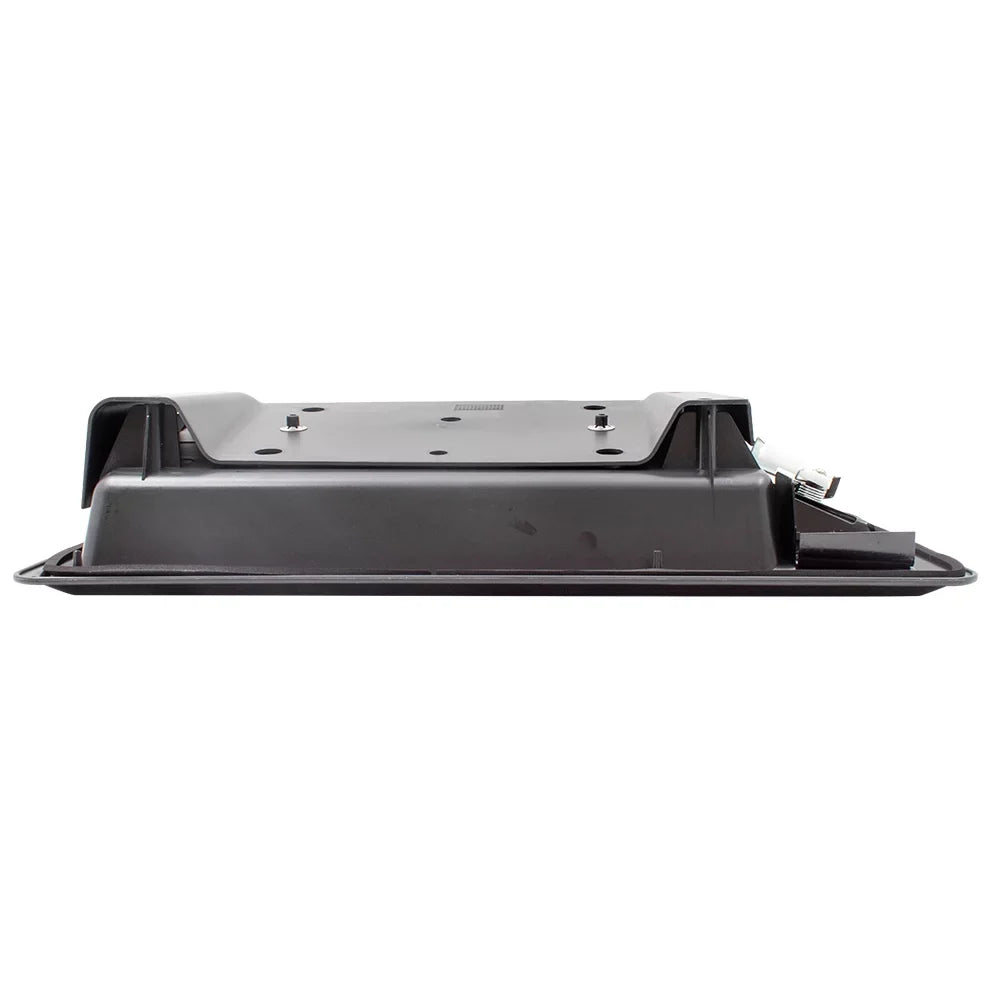 Brock Replacement Rear Back Door Outside Textured Passengers Handle w/ License Plate Bracket Compatible with 09-14 E-Sizeeries Econoline Van w/ Camera 9C2Z15434A20BA