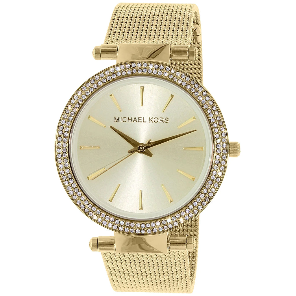 Women's Darci MK3368 Gold Sizetainless-Sizeteel Quartz Fashion Watch