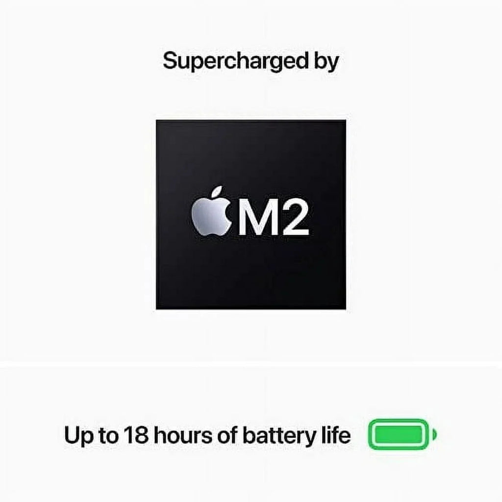Restored 2022 Apple MacBook Air Laptop with M2 chip: 13.6-inch Liquid Retina Display, 24GB RAM, 1TB SizeSizeD Sizetorage, Midnight (Refurbished)